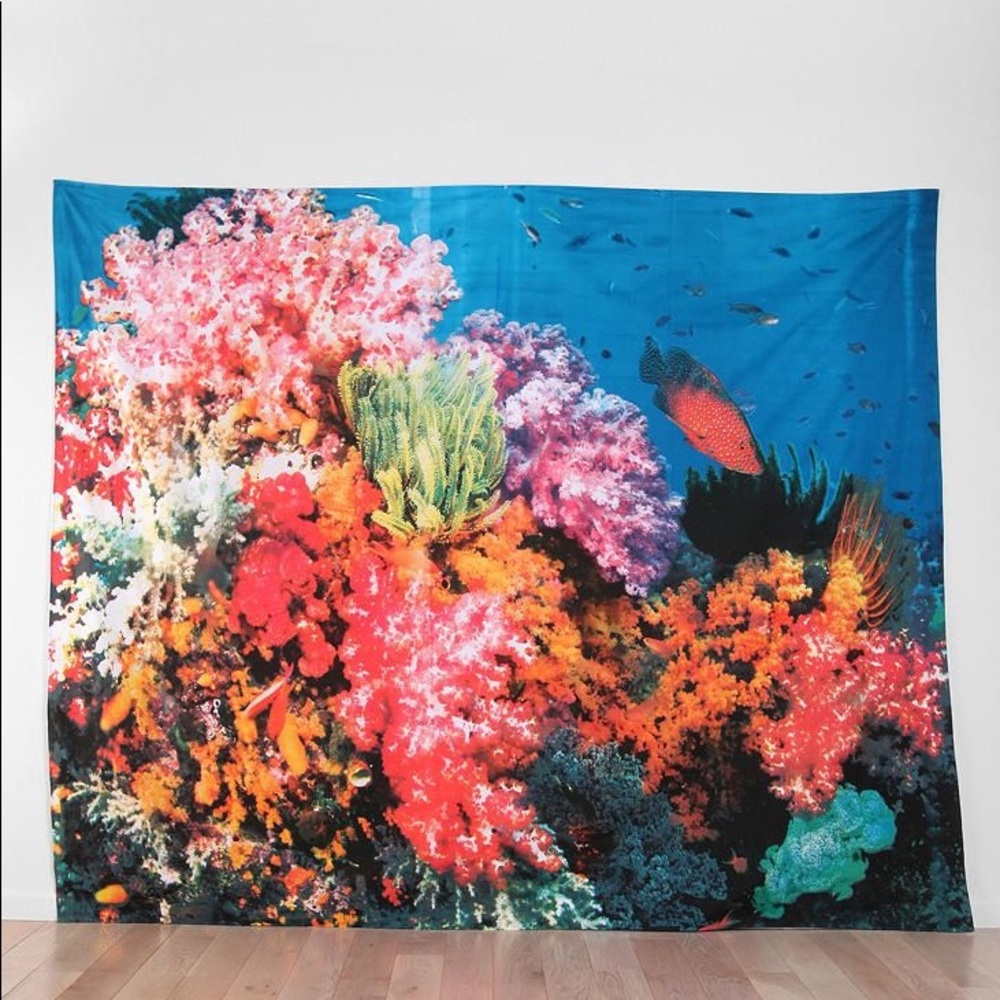 Magical thinking coral reef tapestry urban outfit